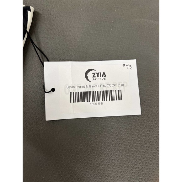 Zyia Active Safari Pocket Brilliant Hi-Rise 7/8 Leggings 24" Women's Size 6-8 - Picture 6 of 11